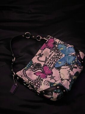 Coach Limited Edition Carly Butterfly Shoulder Bag
